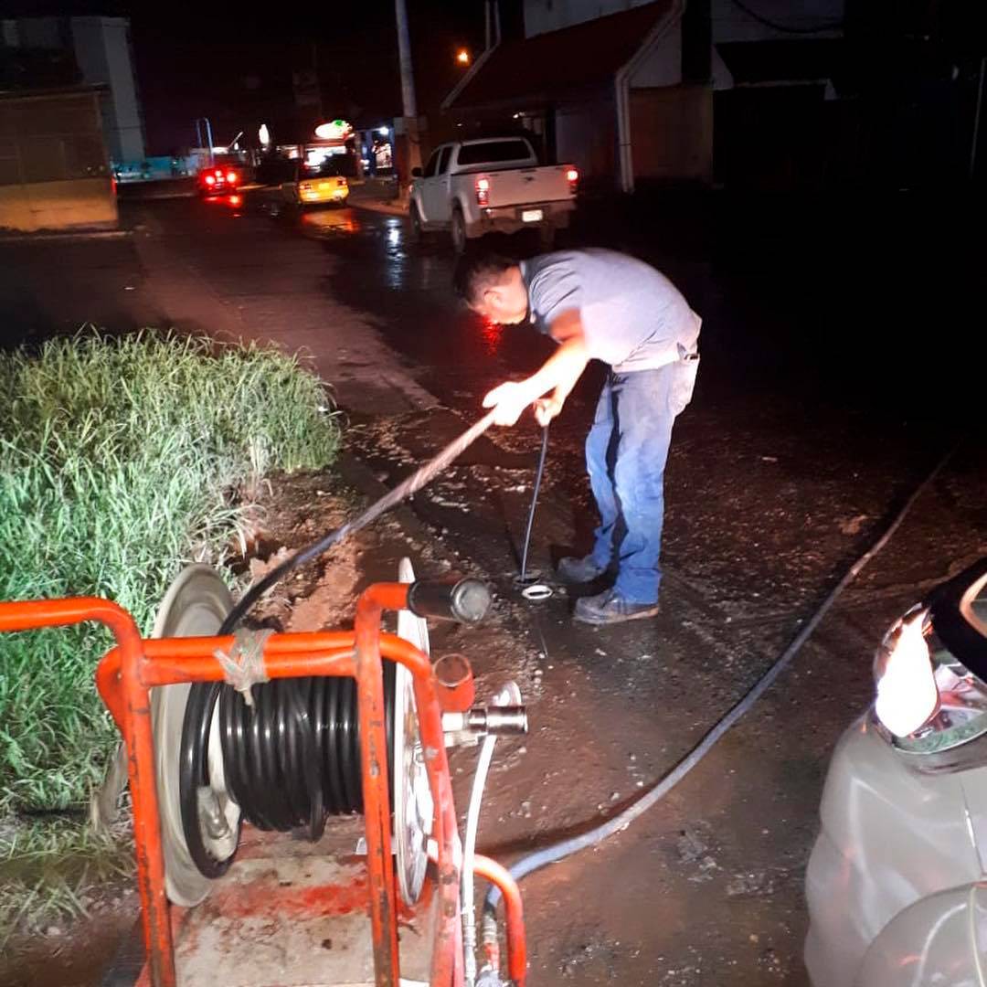 Water jet para limpieza